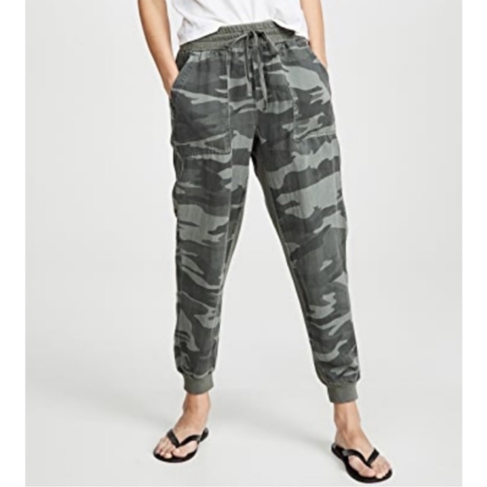 Splendid Camouflage Jogger Pants
